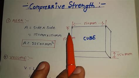 how to calculate cube strength